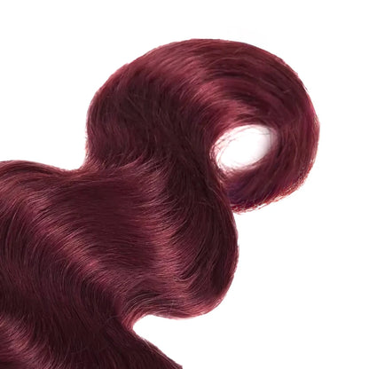 99J Human Hair Bundles Wine Red Bundles Burgundy Body Wave Human Hair Bundles Brazilian Unprocessed Virgin Hair Burgundy Bundles