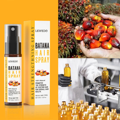 30ml Batana Anti Hair Loss Spray 50ml Batana Hair Growth Essence Oil Repair Damaged Prevent Split Ends Fast Regrowth Hair Oil