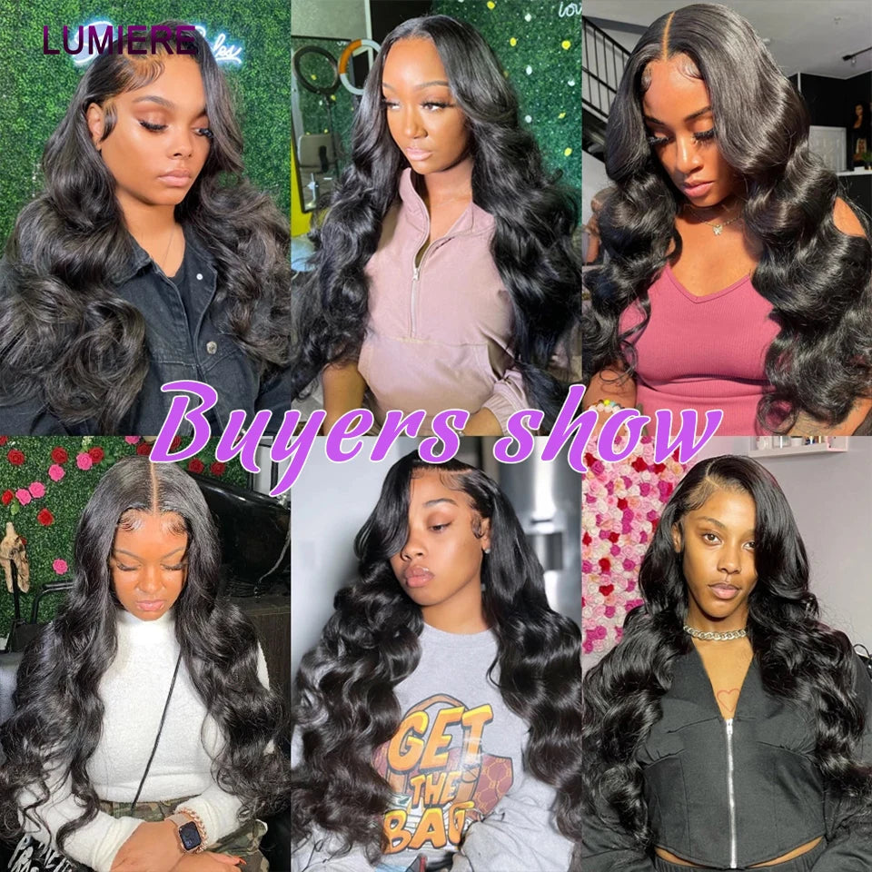 30 40”Body Wave Bundles Raw Bundles Brazilian Virgin Unprocessed Human Hair Loose Deep Wave Curly Bundles Hair Weave Extensions