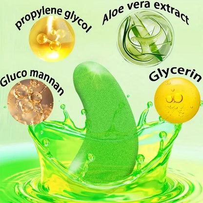 60pcs SADOER Aloe Vera Collagen Eye Mask Anti Dark Circles EyesCare Gel Masks Eyepatch Beauty skincare Moisturizing  Eye Patches