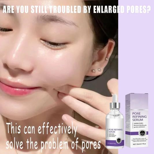 Say goodbye to pore thinning, skin texture, powerful pore shrinking essence, and tighten and relieve large facial pores