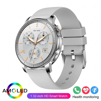 2024 New For Huawei Fashion Smart Watch Women Heart Rate  AMOLED HD Ladies Bracelet Call IP67 Waterproof Heart Rate Smartwatch