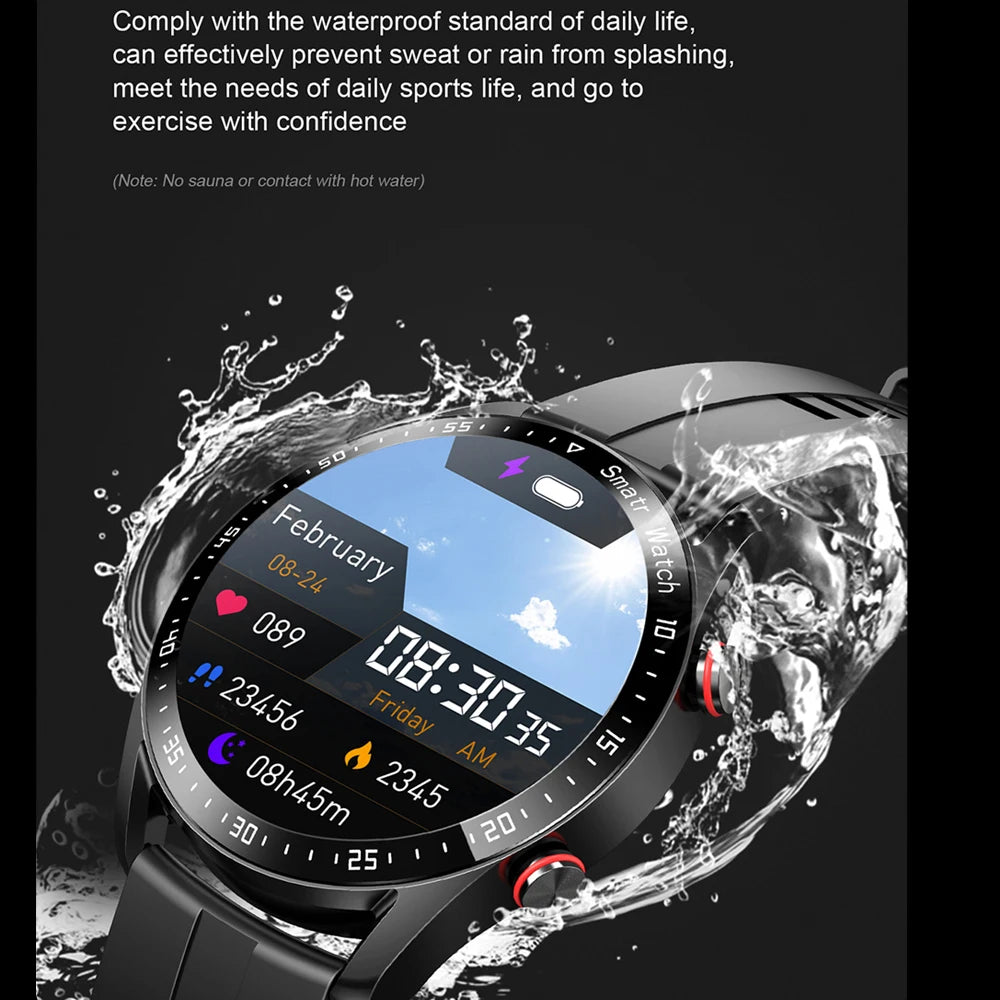 GT Series Bluetooth Call Smart Watch ECG+PPG Health Monitoring 100+ Sports Mode Waterproof Men's Outdoor Sports Smartwatch 2025