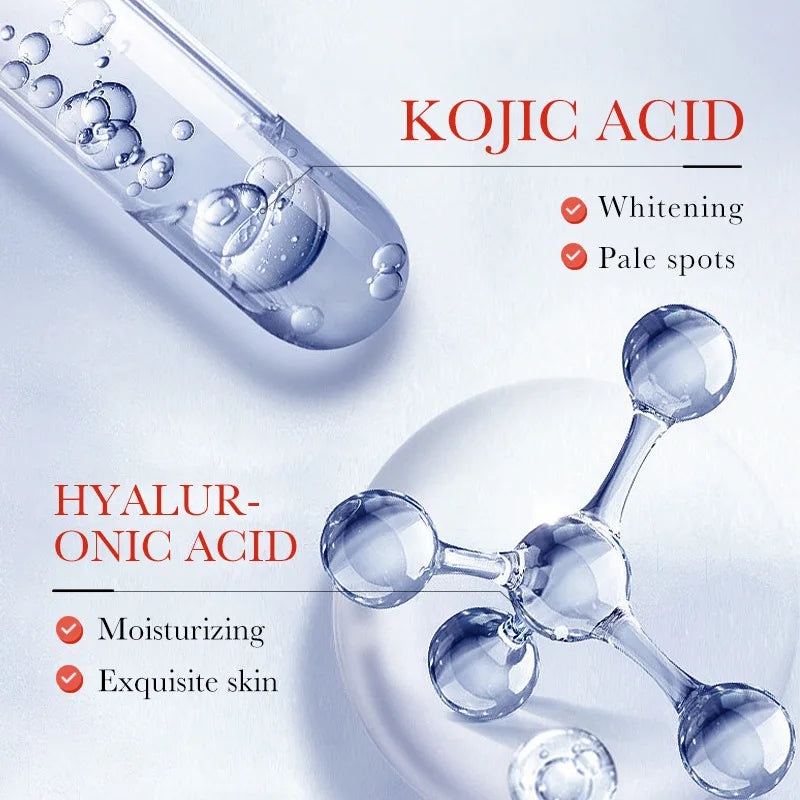 1/2/4pcs SADOER Kojic Acid Face Cream Moisturizing Freckle Removing Creams Brightening Hydrating Facial Cream Skin Care Products
