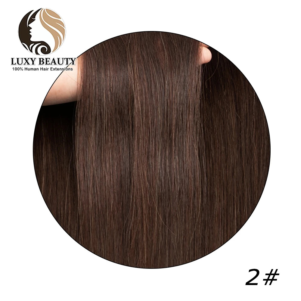6D-1 Hair Extensions For Salon DIY 6D-1 Generation 100% Human Hair Extensions Micro Beads Blonde 60# 0.g/Strand Virgin Remy Hair