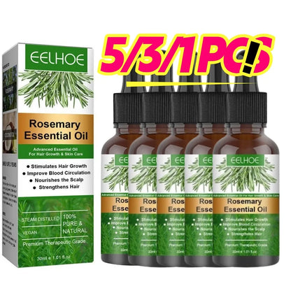 Essential Oil Scalp & Hair Strengthening Rosemary Oil for Hair Growth Repair Damaged Hair Care 30ml Anti Loss Hair Oil
