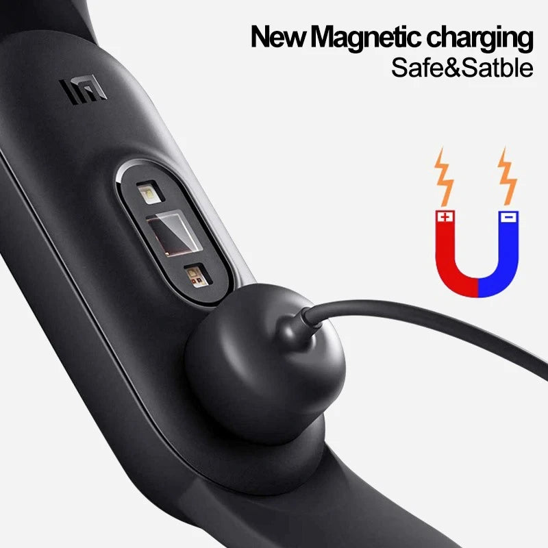 For Xiaomi Mi Smart Band 5 6 7 Magnetic Charging Cable Dock Portable USB Charger Wire Watch Accessories