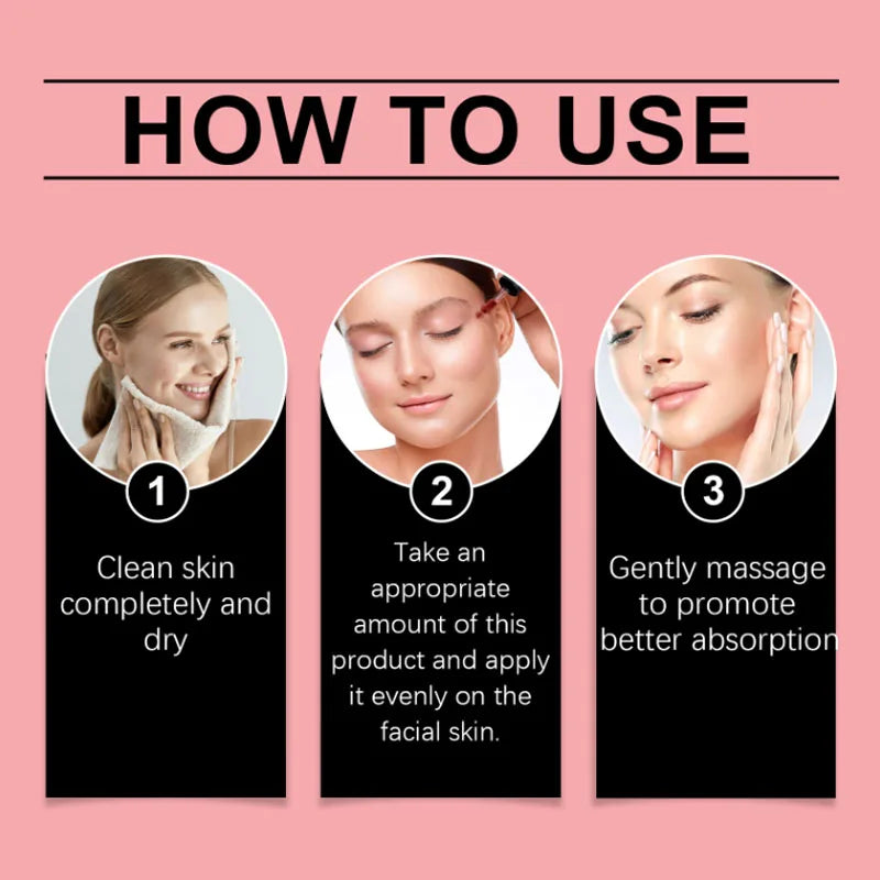 Dragon Blood Wrinkle Removal Face Serum Anti-Aging Firming Lift Brighten Whitening Dull Skin Moisturizer Skin Care Cosmetics