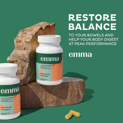 Emma - Relieve Flatulence, Reduce Constipation, Cleanse The Intestines, Restore Digestive Ability, and Repair Intestinal Leakage