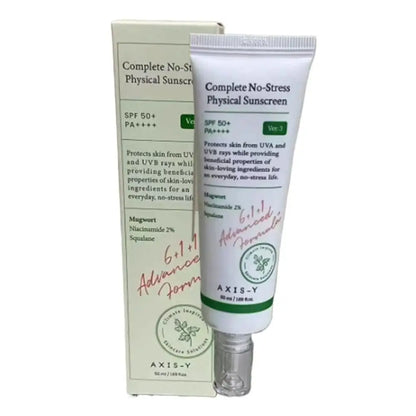 AXIS-Y Deep Soothing 6 Pcs Set-Essence, Sunscreen, Face Cream, Facial Mask, Cleanser, Salicylic Acid Face Cream Skin Care