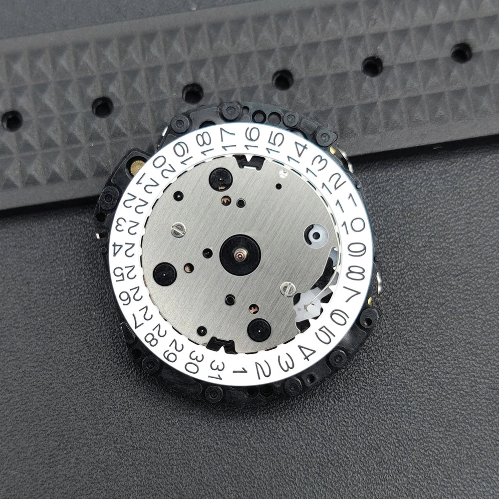 Japan Original VD57 VD57C Chronograph Quartz Watch Movement 3H White Date Standard Chrono 1/10 sec/sec/60 min Mod Replace Parts