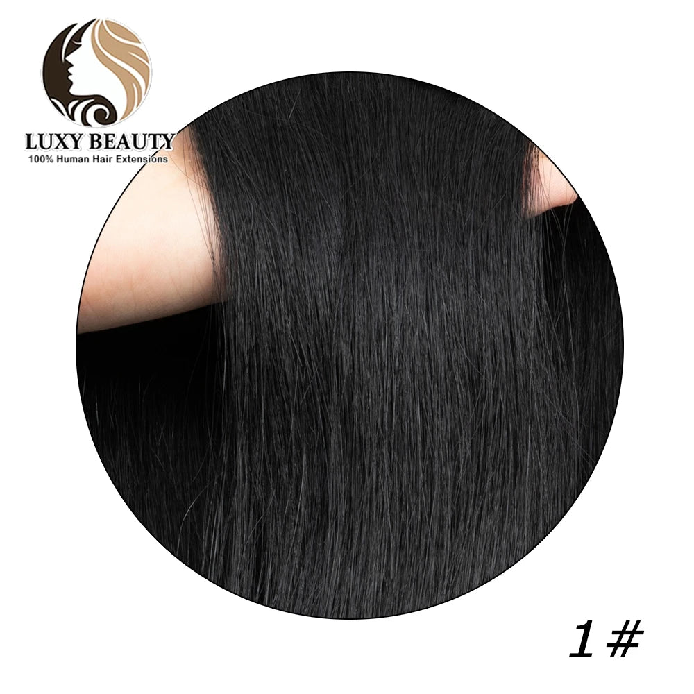 6D-1 Hair Extensions For Salon DIY 6D-1 Generation 100% Human Hair Extensions Micro Beads Blonde 60# 0.g/Strand Virgin Remy Hair