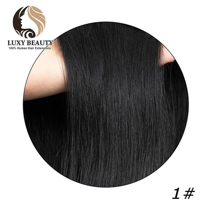 6D-1 Hair Extensions For Salon DIY 6D-1 Generation 100% Human Hair Extensions Micro Beads Blonde 60# 0.g/Strand Virgin Remy Hair