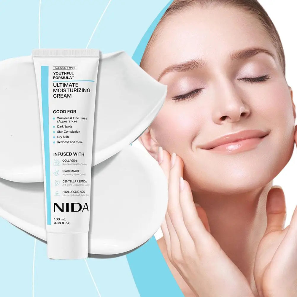 NIDA Propolis Essence Extracts Centella Asiatica Hyaluronic Acid Wrinkles Spots Cream Retinol Revitalizing Eye Cream Skin Care