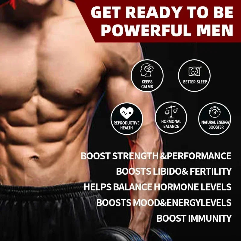 Original Maca Capsules Ashwagandha Tablet Pen-is Enlargement Energy Supplement Increase Size, Erection Pills for Men