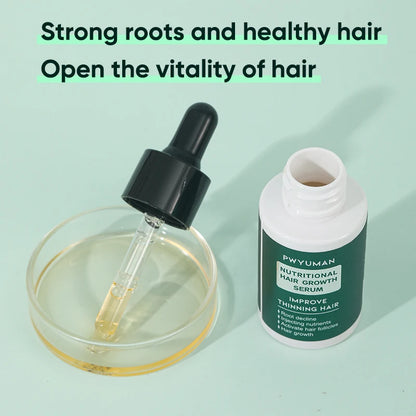Hair Growth Essential Oil Prevent Baldness Regrowth Strengthening Oil Nourishing Treatment for Split Ends Dry Organics Hair Care