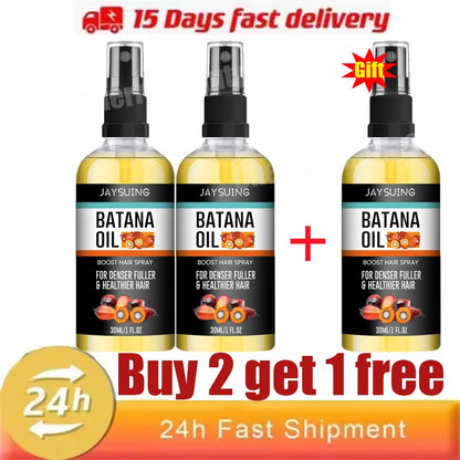Batana Oil Hair Growth Serum Spray Repair Hair Nourish Root Regrowth Hair Anti Hair Loss Essence Men Women Hair Care Products