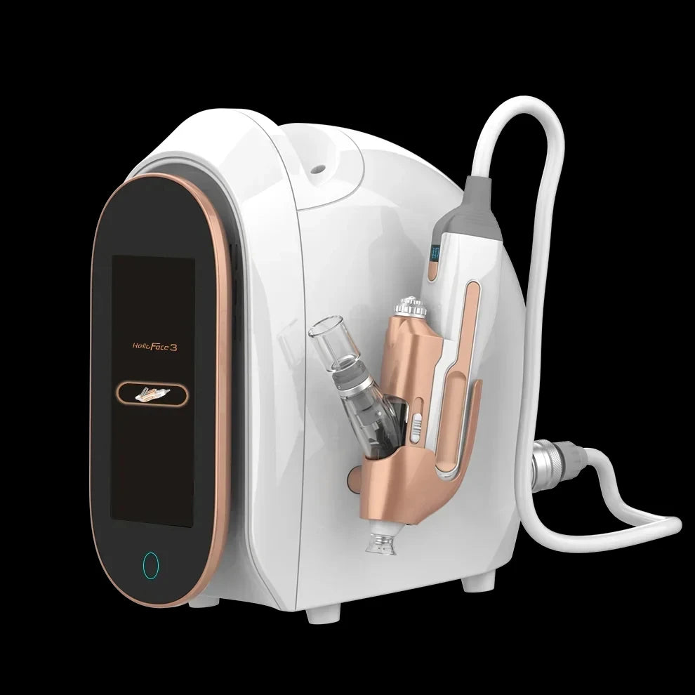 Hello Face 3 High Pressure Airflow Facial Care System - Hydrating Beauty Maintenance Equipment for Skin Care-W8