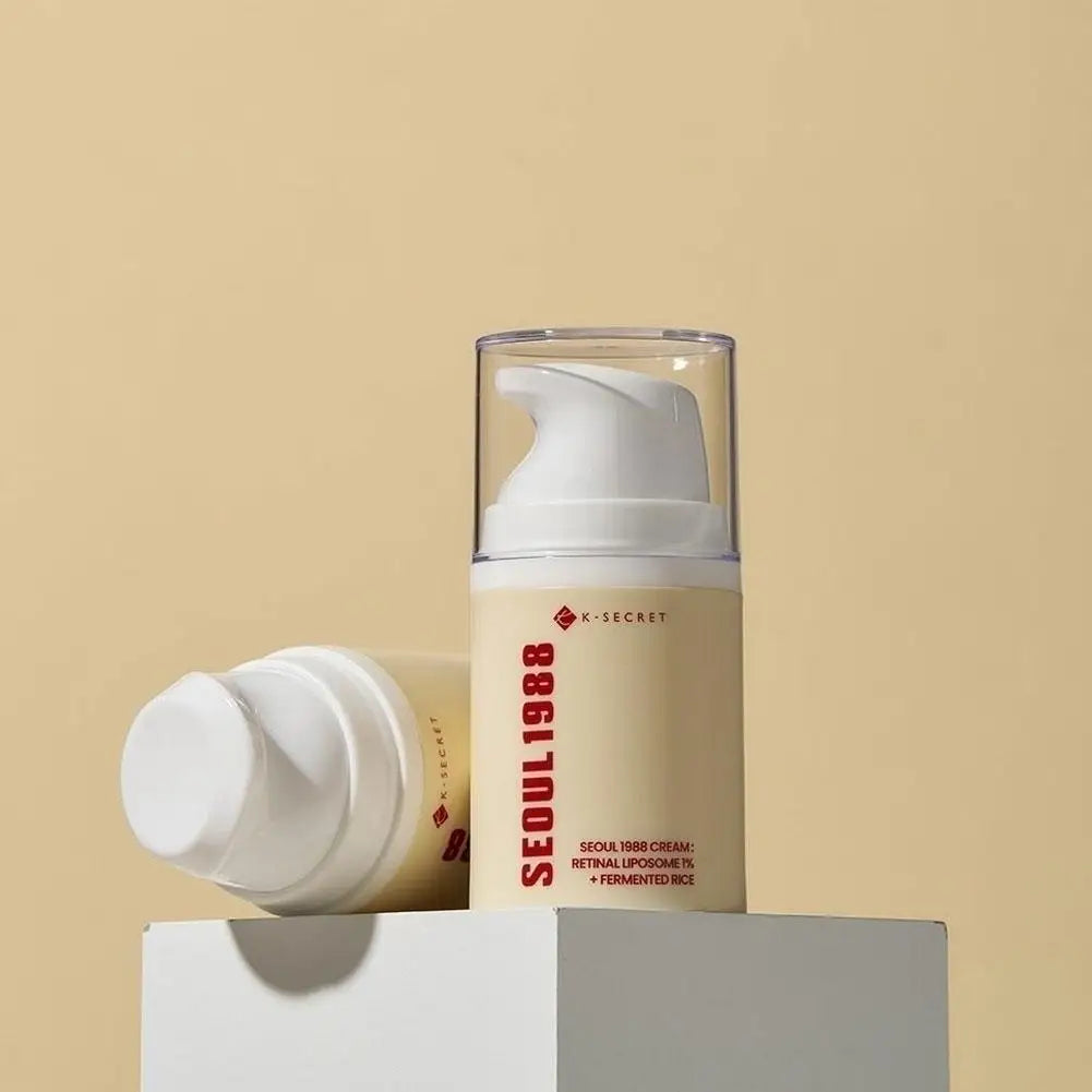 Seoul 1988 Rice Serum Retinol Black Ginseng Essence Firming Facial Essence Creams Anti Aging Moisturizing Snail Korean Skin Care