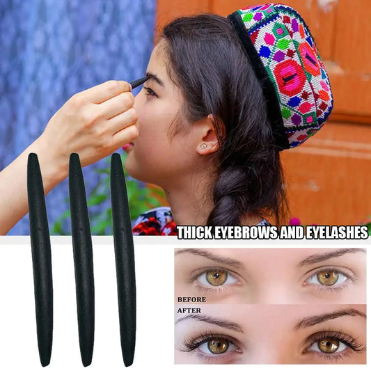 3PCS Usma Grass Stick Powder Growth Hairline Mascara Usman Black Hair Thick Hair To Promote Eyebrow Growth