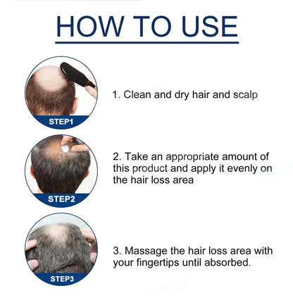 Say Goodbye to Baldness Hair Loss Product Ginger Oil Care Serum Hair Growth for Men Women