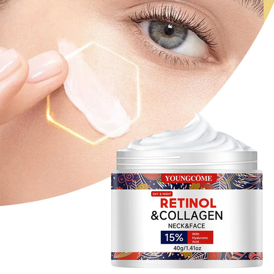 Face Skin Care Cream Collagen Retinol Anti-Wrinkle Acne Treatment Moisturizing Shrink Pores Whitening Dark Spots Cream