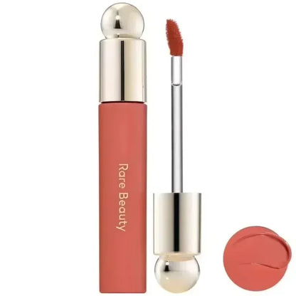 New Fashion ROSE BEAUTY Setting Powder With Mirror Liquid Blush Moisturizing Dual-use Waterproof Lip Glaze Rouge Smooth Makeup