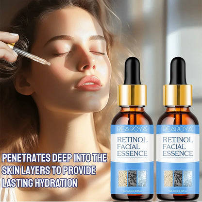 60ml Retinol Serum For Shrinking Pores Anti-aging Brightening Moisturizing Essence Firming And Repairing Skincare Product