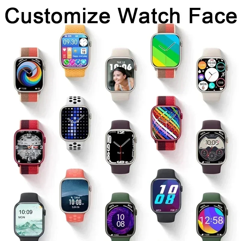 I10 Pro Max 2025 New Smart Watch Sport Fitness Tracker Custom Dial Smartwatch Men Women Gift