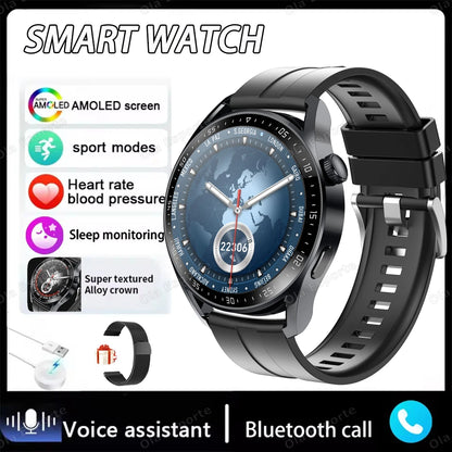 New Watch 4 Pro Upgrade Smart Watch 2025 Watch 4 Series Heart Rate Sleep Health Monitoring BT Call Sports Waterproof Smartwatch