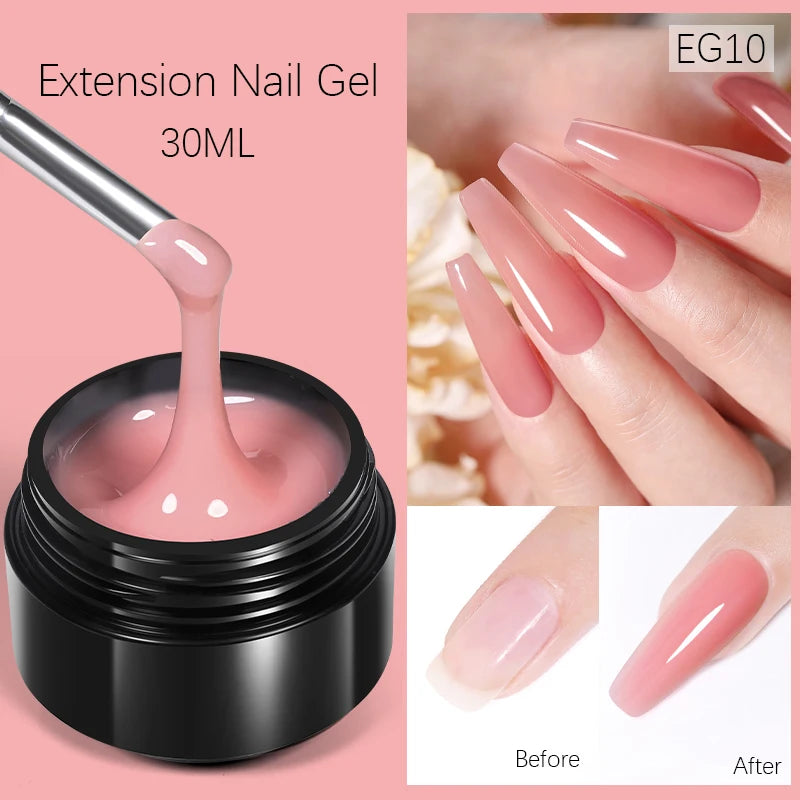 Born Pretty 15ml Aurora 3D Shaping Non Stick Hand Nail Extension Gel Soak Off UV LED For Nail Building Manicure Construction Gel