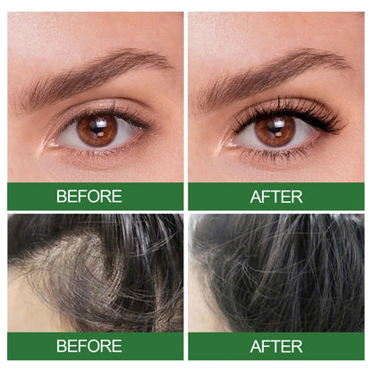 Rosemary Essential Oil 60ml Hair Growth Serum Scalp Treatment Skin Care Anti Aging Vitamin E Enriched for Thicker Hair Glowing