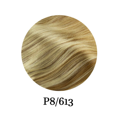 One Piece Clip in Hair Extensions Human Hair Dark Black Clip in Human Hair 24inch 3/4 Full Head Straight Remy Hair 5 Clips