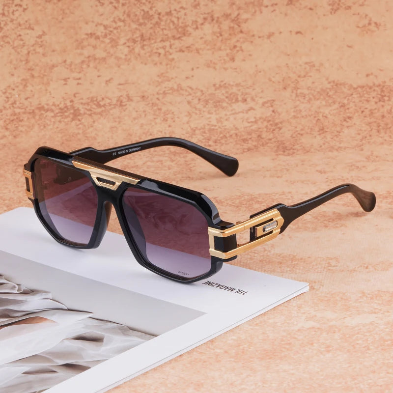 2025 MOD675 New Designer Square Acetate Sunglasses for Men and Women High Quality UV400 Gradient Outdoor Optical Eyeglasses