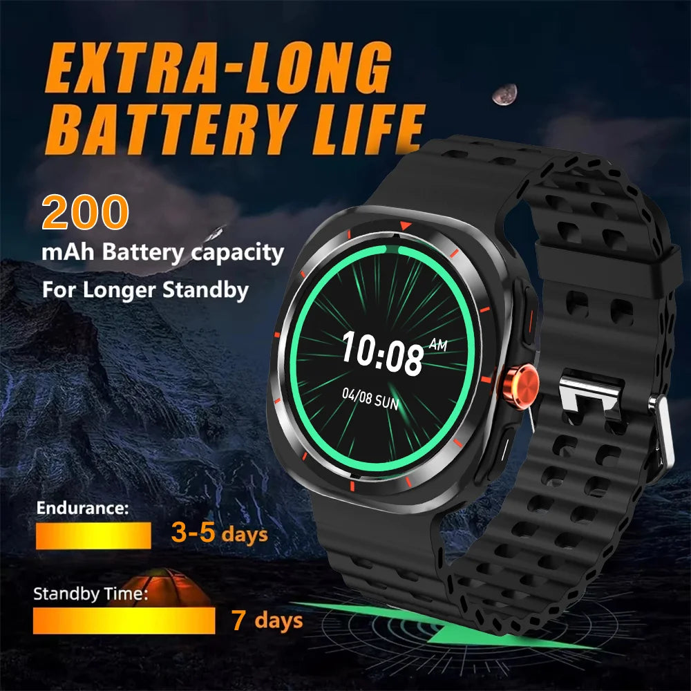 G.L Wear 2025 New Men's Smart Watch 1.52 Inch Bluetooth Talk Sports Fitness Pedometer Woman Smart Watch