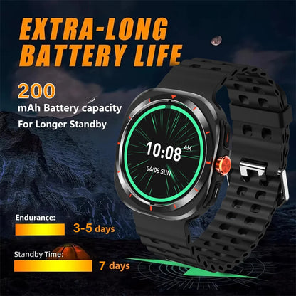 G.L Wear 2025 New Men's Smart Watch 1.52 Inch Bluetooth Talk Sports Fitness Pedometer Woman Smart Watch