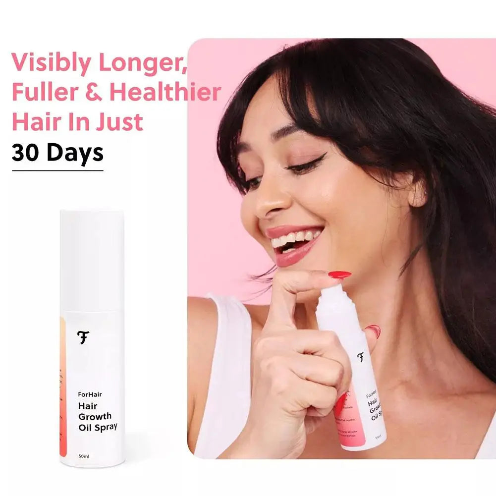 Forchics Anti-Hair Loss Products Hair Growth Natural Essence Spray Repair Damage Frizzy Scalp Hair Root Shiny Essence Hair Care