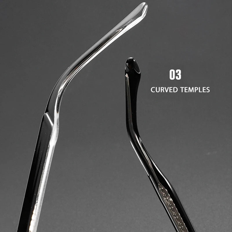 UVLAIK Retro Lightweight Eyewear Frames Men Fashion Square Small Frame Eyeglasses Women Classic Anti Blue Light Glasses Unisex