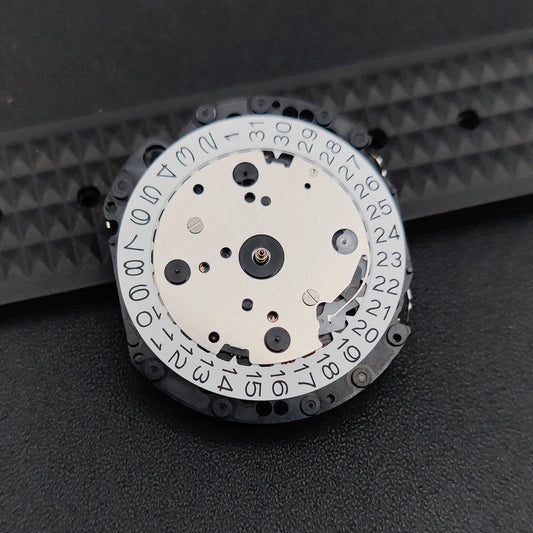 Japan VD53 Chronograph Quartz Watch Movement Sec. 60min. 24 Hours.Date Functions VD53C Original Import Quartz Mechanism Battery