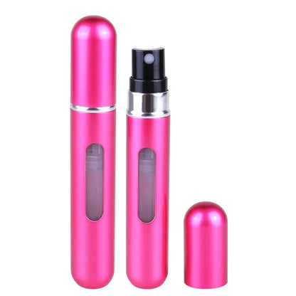8Ml/5Ml Mini Bottle Refillable Perfume Spray With Spray Scent Pump Empty Cosmetic Containers Portable Atomizer Bottle