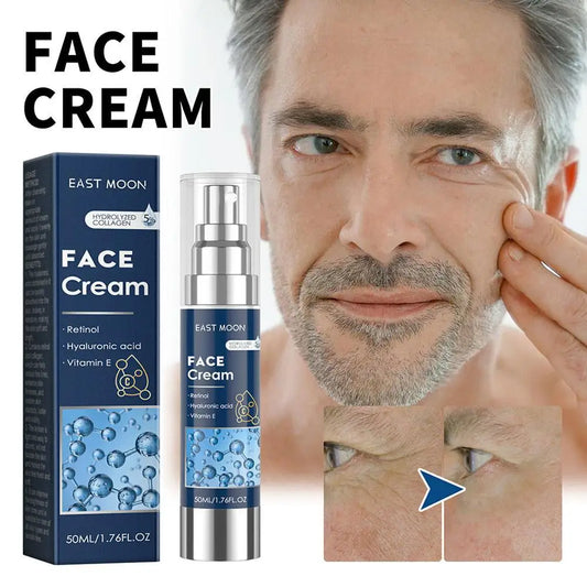 Men's Face Cream Lighten Fine Lines, Firming And Hydrating Skin Brightening Hydrating Face Cream Lifting Shrink Pores Skin Care