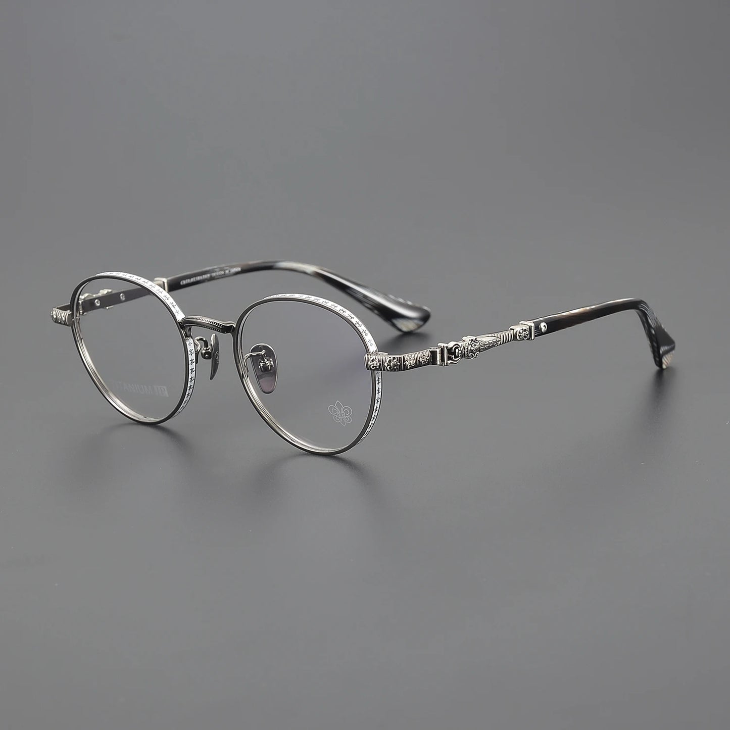 Eyeglass Frame For Women Reading Glasses Designer Luxury Brand Prescription Fashion Titanium Men Retro Round Optical Eyewear