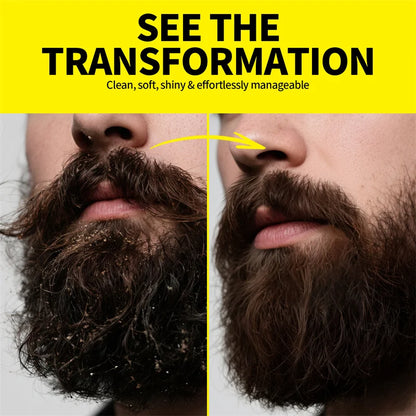 Beard Growth Kit Beard Growth Essence Oil Nourishing Beard Conditioning For Men Wash Care Set Beard Styling Massage Strengthen