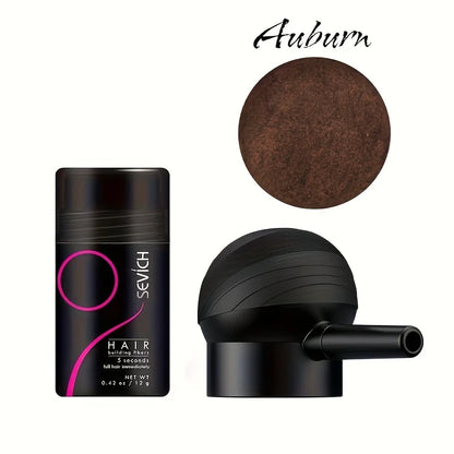 SEVICH Hair Fiber Powder Set 30 Second Rapid Hair Growth Hair Building Fiber Fluffy Hair Powder Hair Styling Product Salon Fiber