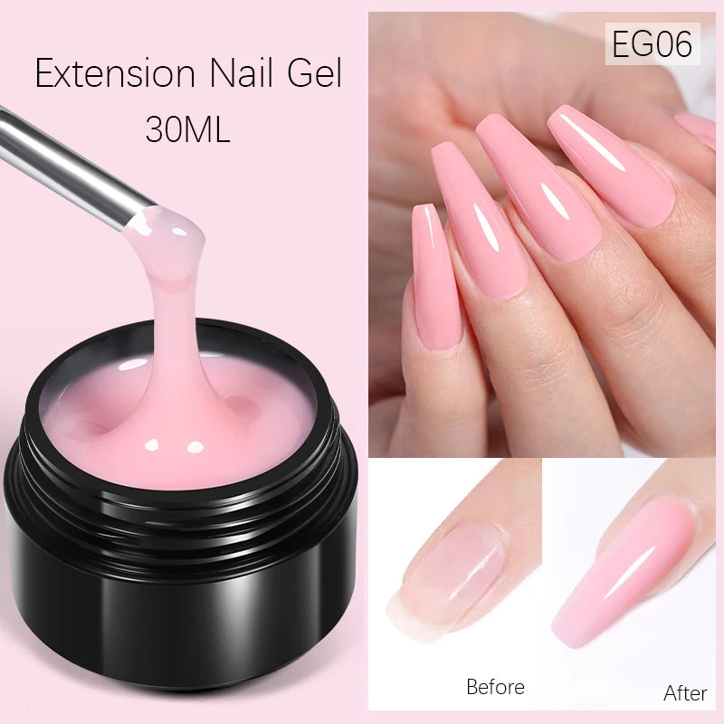 Born Pretty 15ml Aurora 3D Shaping Non Stick Hand Nail Extension Gel Soak Off UV LED For Nail Building Manicure Construction Gel