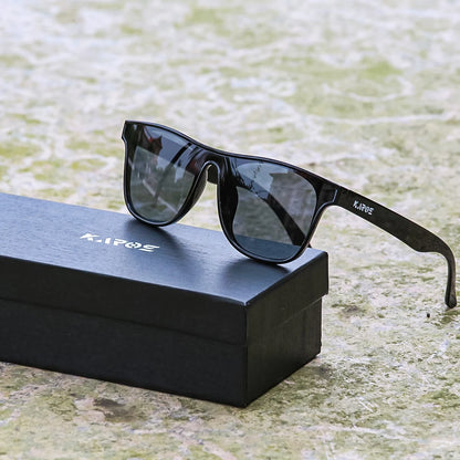 KAROS Polarized Sunglasses For Men Women Square Oversized Anti Glare Driving Eyewear Mirror Sun Glasses Women UV400 Goggles YZ20