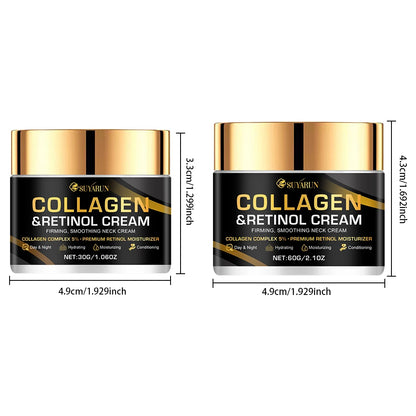 Collagen Advanced Retinol cream, rich in aloe vera leaf and shea butter, easy to absorb, delicate and moisturizing