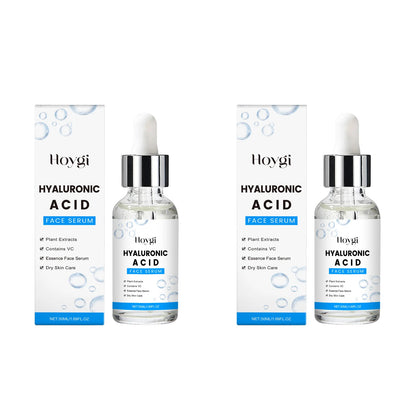 Hyaluronic Acid Facial Essence Deep Moisturizing Hydrating Dry Skin Pore Refining Facial Care Smoothing Plump Glowing Skin Serum