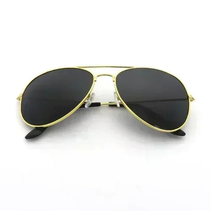 2025 New Vintage Pilot Sunglasses for Men Metal Frame Women Sun Glasses Fashion Oculos Masculino Outdoor Shades Sunglasses UV400