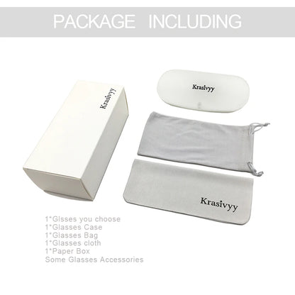 Krasivyy Round Rimless Glasses Frame Men Ultralight Myopia Prescription Eyeglasses Women Vintage Pure Titanium Optical  Eyewear